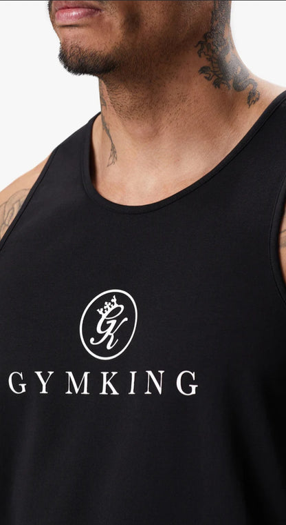 Camiseta de asillas Gym King Pro - Negro