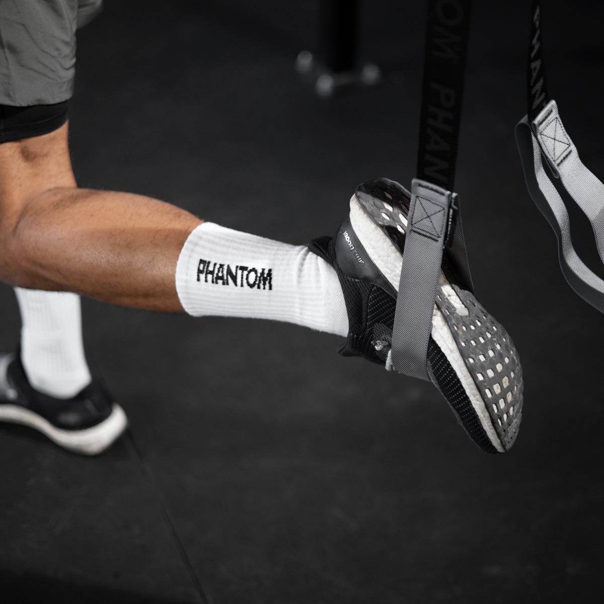 Calcetines Phantom Athletics de alto rendimiento - Blanco