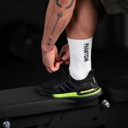 Calcetines Phantom Athletics de alto rendimiento - Blanco