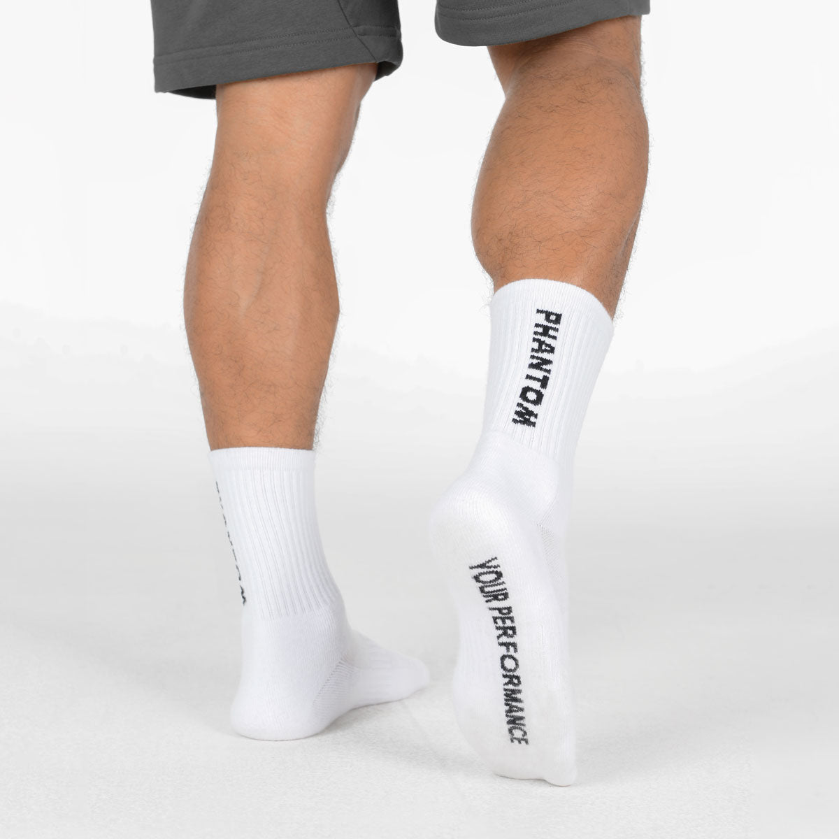 Calcetines Phantom Athletics de alto rendimiento - Blanco