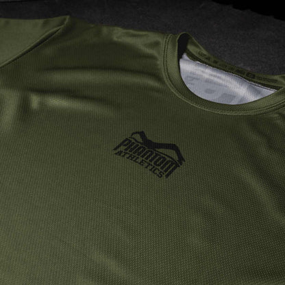 Camiseta de entrenamiento Phantom Athletics evo apex - ejército