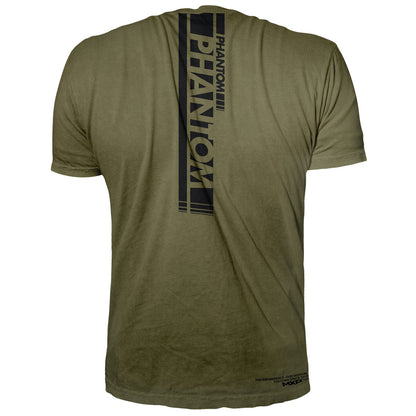 Camiseta de entrenamiento Phantom Athletics evo apex - ejército