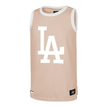 Camiseta sin mangas Los Angeles Dodgers '47 - Malva