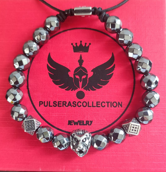 Pulsera León - Acero