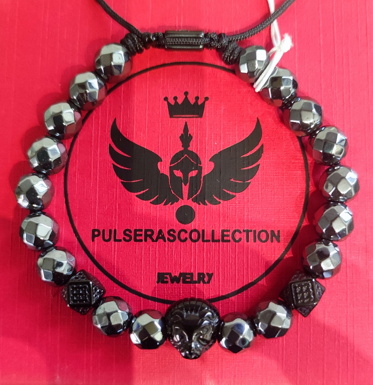 Pulsera León - Negro