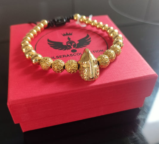 Pulsera Espartana -  dorado