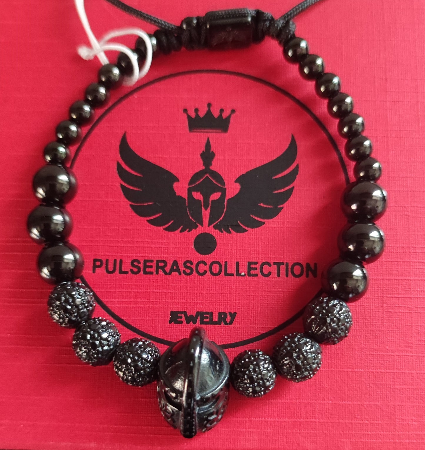 Pulsera Espartana - Negro