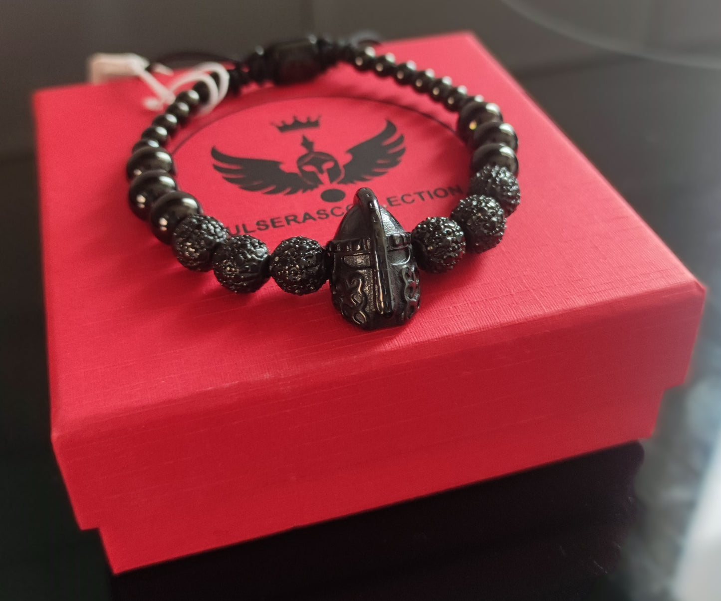 Pulsera Espartana - Negro