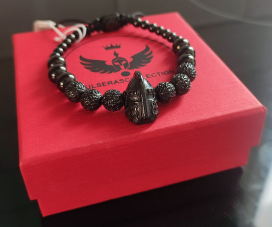 Pulsera Espartana - Negro