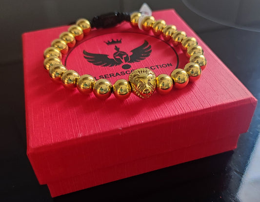 Pulsera León - Rosa Gold