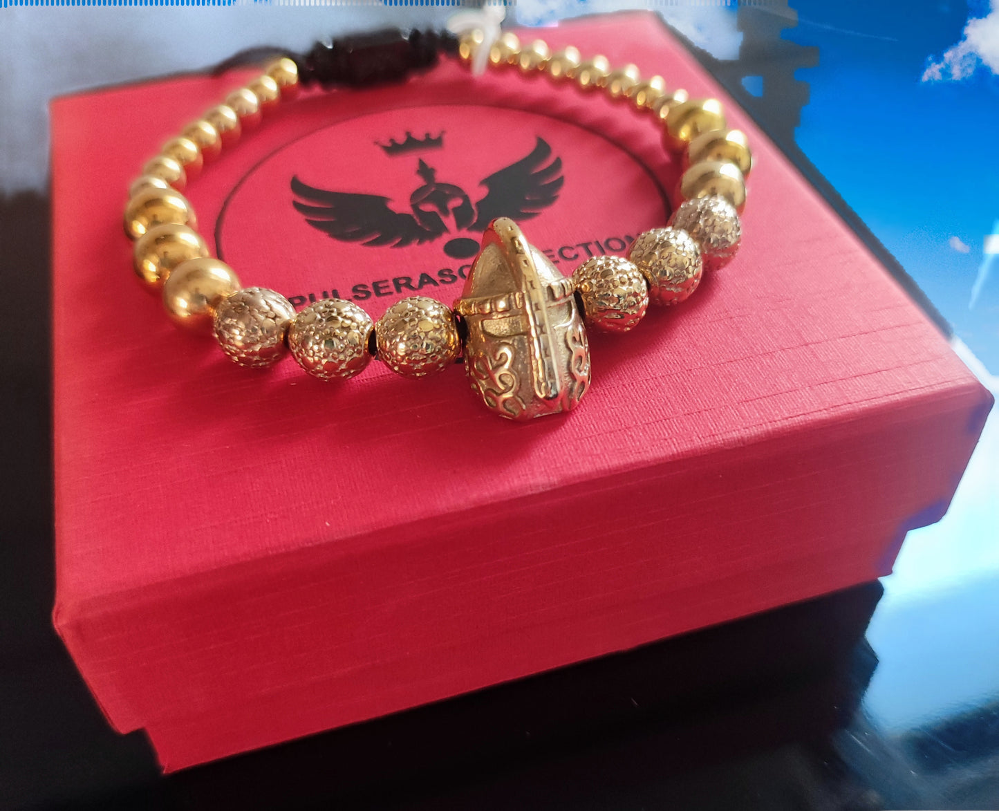 Pulsera Espartana - Rosa Gold